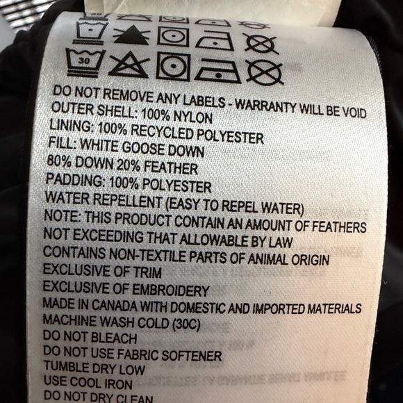 Canada Goose Women's Dore Black Bomber Jacket Size M NWT - Picture 8 of 8